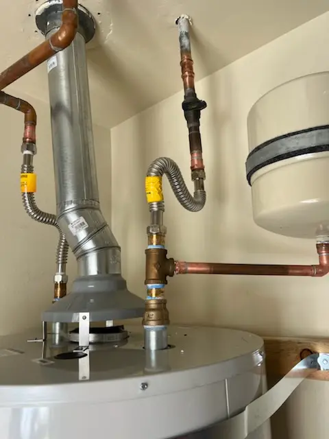 Water heater installation and plumbing repair in Donaldson Run